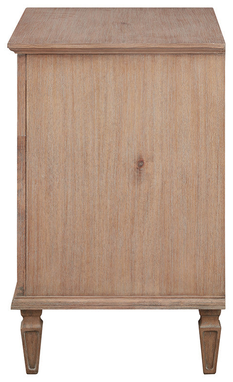 Gewnee Victoria Bedside Table, Natural