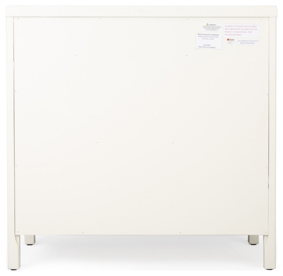 Imperial White Console Cabinet
