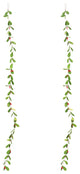 Fabric Mistletoe String Garland, Set of 2