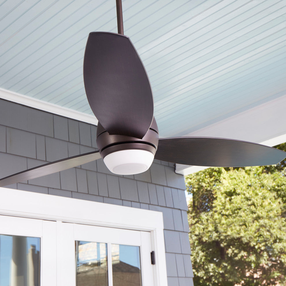 Bronx 52" Patio Fan, Oiled Bronze