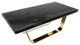 Modern Bubbles Coffee Table, Dark Gray, W: 23.6"?, 60cm X L: 47.2"?, 120cm
