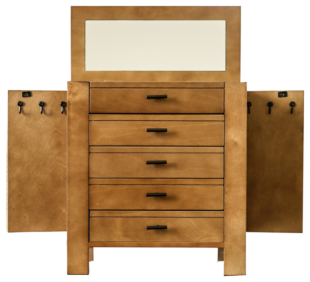 Emma Jewelry Chest, Pine