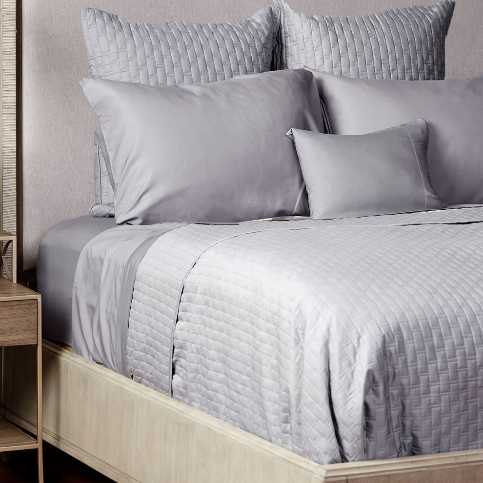 BedVoyage Luxury 100% Rayon Viscose Bamboo Quilted Coverlet