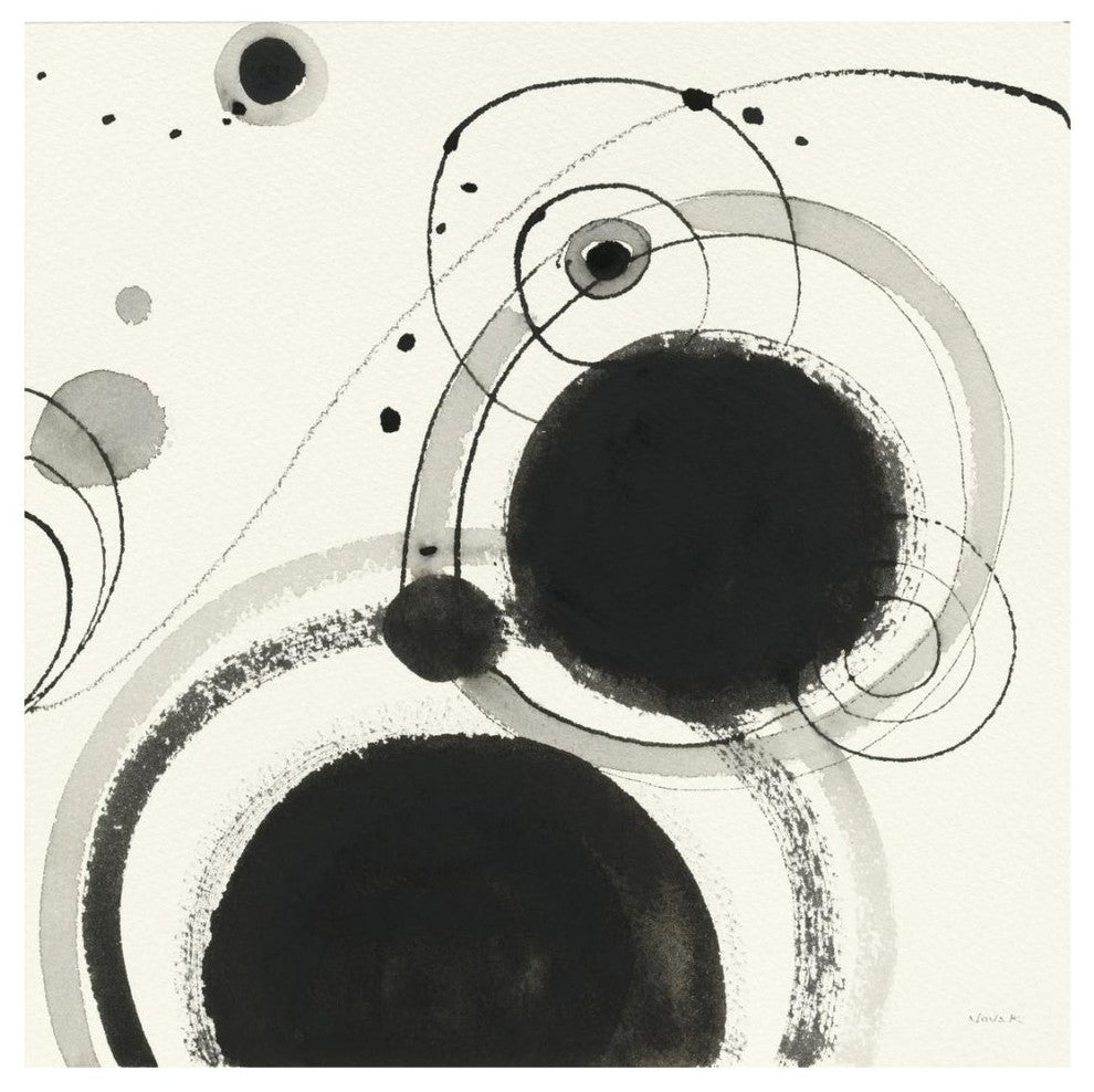 "Planetary III" Digital Paper Print by Shirley Novak, 20"x20"