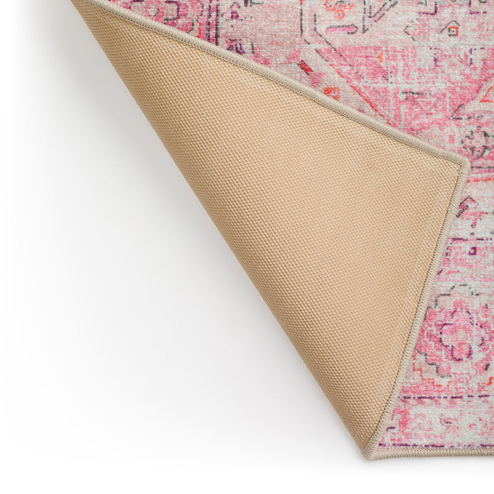 Jericho JC5 Rose 8' x 8' Round Rug