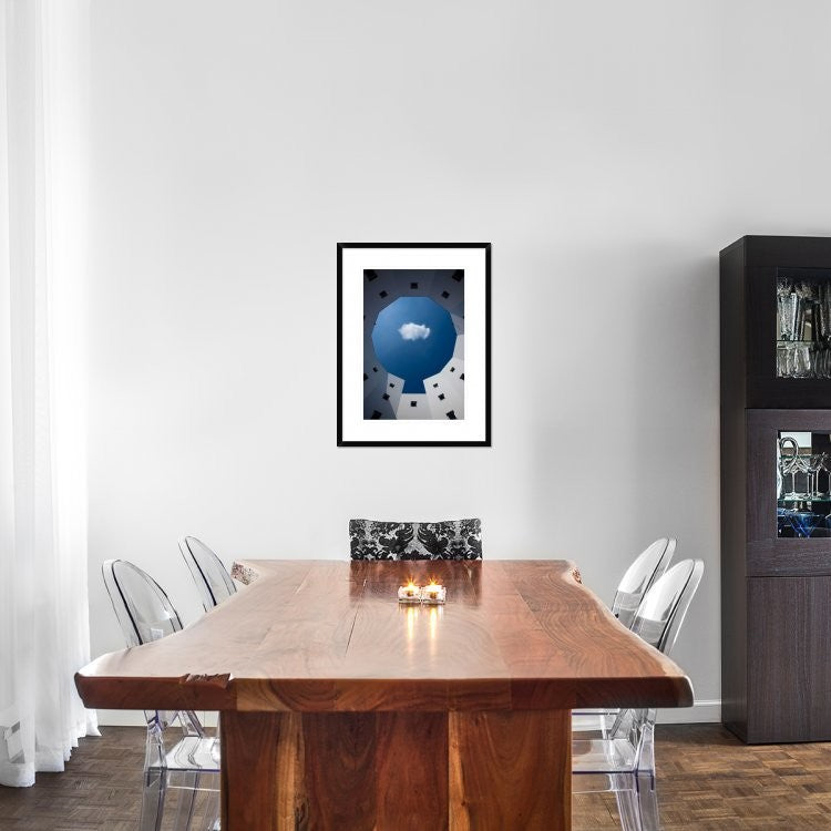 "Cloud" Framed Digital Print by Sobul, 22x30"