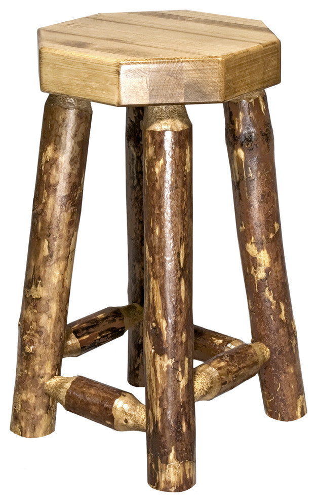 Glacier Country Counter Height Backless Bar Stool