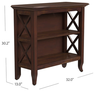 Newport 30" Bookcase, Dark Brown