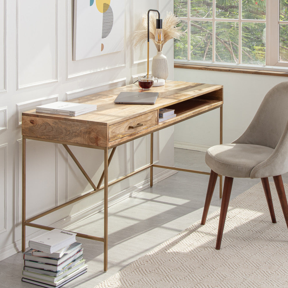 Bilbao Work Desk, Natural