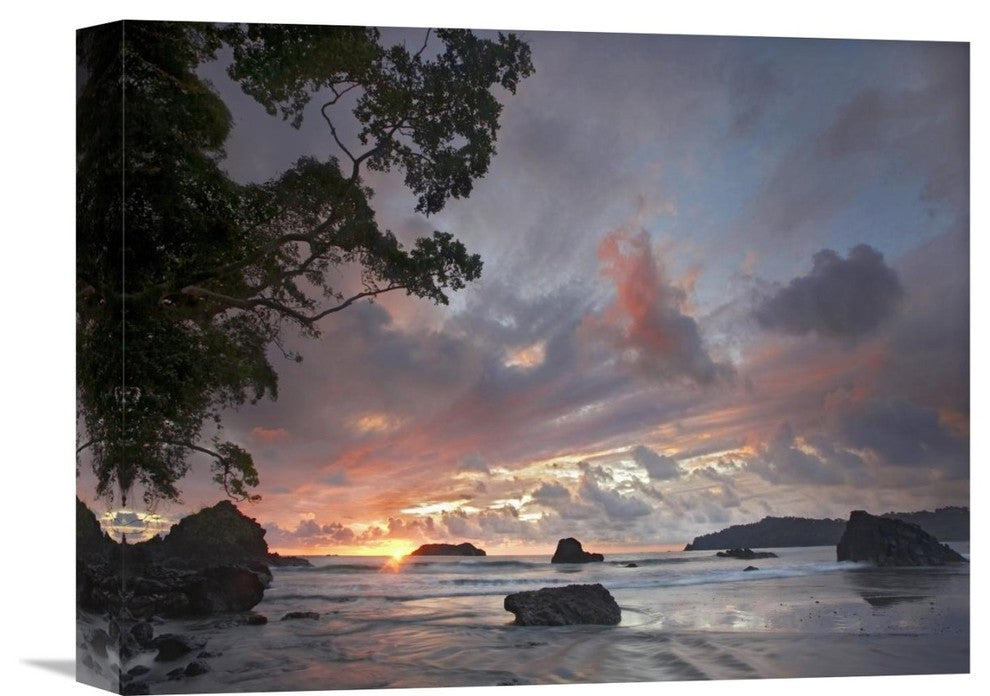 "Beach And Coastline, Manuel Antonio National Park, Costa Rica" Artwork