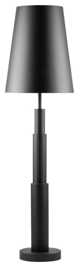 Varaluz 504L06 Giustino 6 Light 70" Tall Buffet Floor Lamp - Matte Black