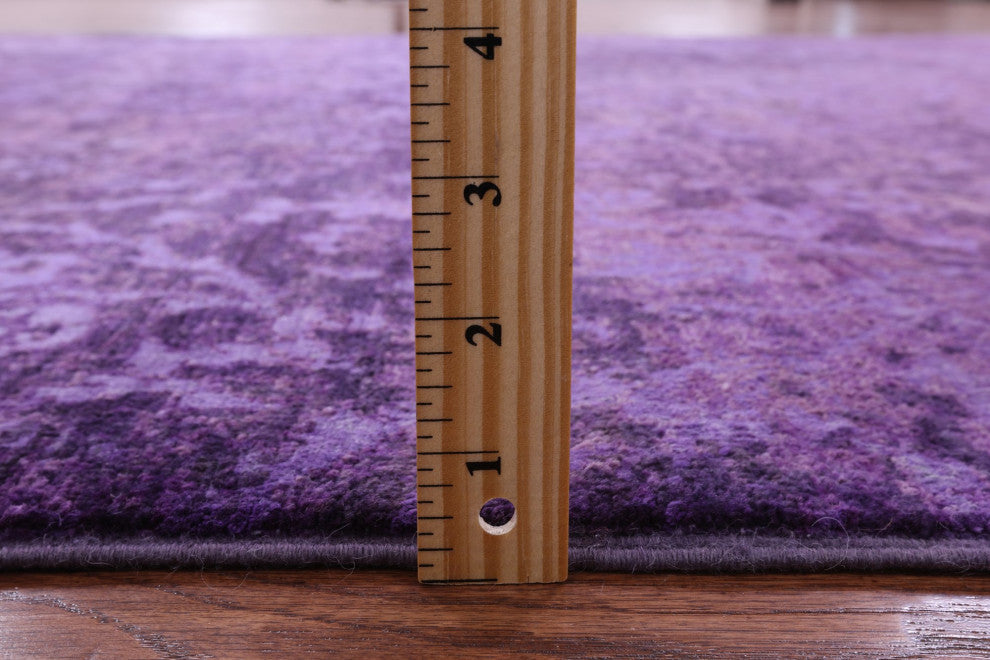 5' 10" X 8' 8" Handmade Wool & Silk Modern Rug - Q12736
