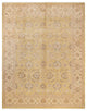 Eclectic, One-of-a-Kind Hand-Knotted Area Rug Green, 8' 2" x 10' 4"