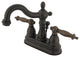 Kingston Brass 4" Centerset Bathroom Faucet, Oil Rubbed Bronze