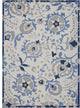 Nourison Aloha ALH17 Rug 10'x13' Blue/Gray Rug