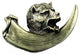 Bear With Claw Pull - Antique Brass, SIE-681492