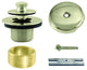 Twist & Close Universal Tub Trim With One-Hole Faceplate In Polished Brass