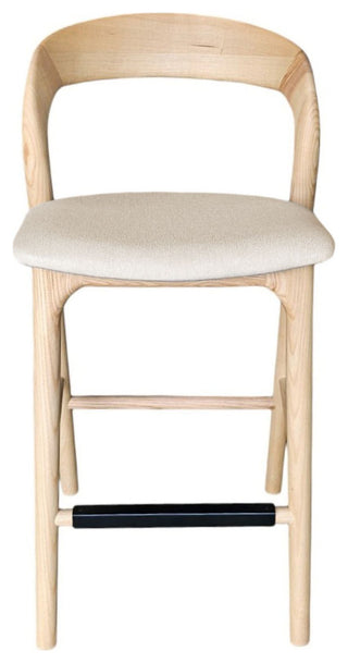 Rotondo 25" Counter Stool, Beige