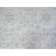 Ivory White Wash Peshawar Wool Hand Knotted Oversized Oriental Rug 11'9"x14'8"