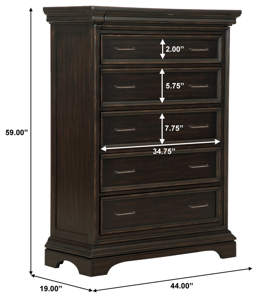 Caldwell 6 Drawer Chest by Pulaski Furniture