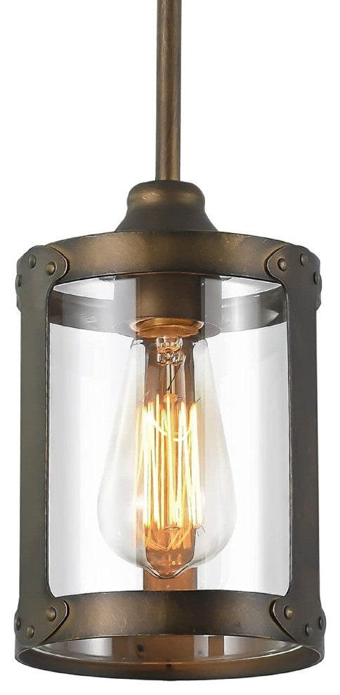 Brass farmhouse pendant Adjustable Hanging Light Modern Kitchen Island Light