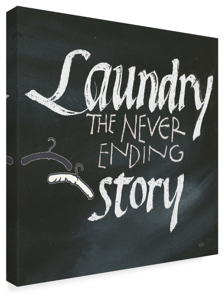 Chris Paschke 'Laundry Room II' Canvas Art