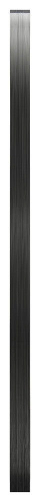 Rectangular Aluminum Framed Wall Mounted Bathroom Mirror, Black;, 24" X 30";