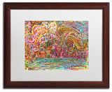 Josh Byer 'Sunrise In Osoyoos' Art, Wood Frame, White Mat, 20x16