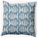 16x16" Swimming School Nautical Decorative Indoor Pillow, Dusty Smoke