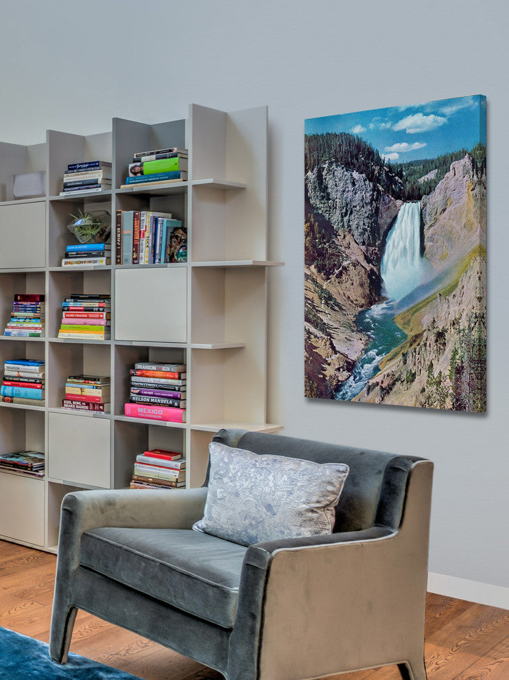 "Lower Falls" Painting Print on Wrapped Canvas