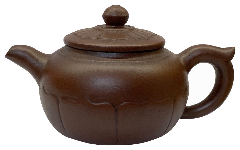 Chinese Handmade Yixing Zisha Clay Teapot With Artistic Accent, Hws2241