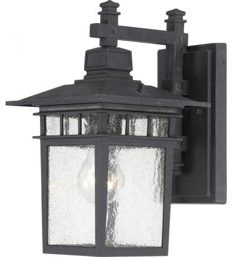 Cove Neck 1-Light Outdoor Wall, Textured Black