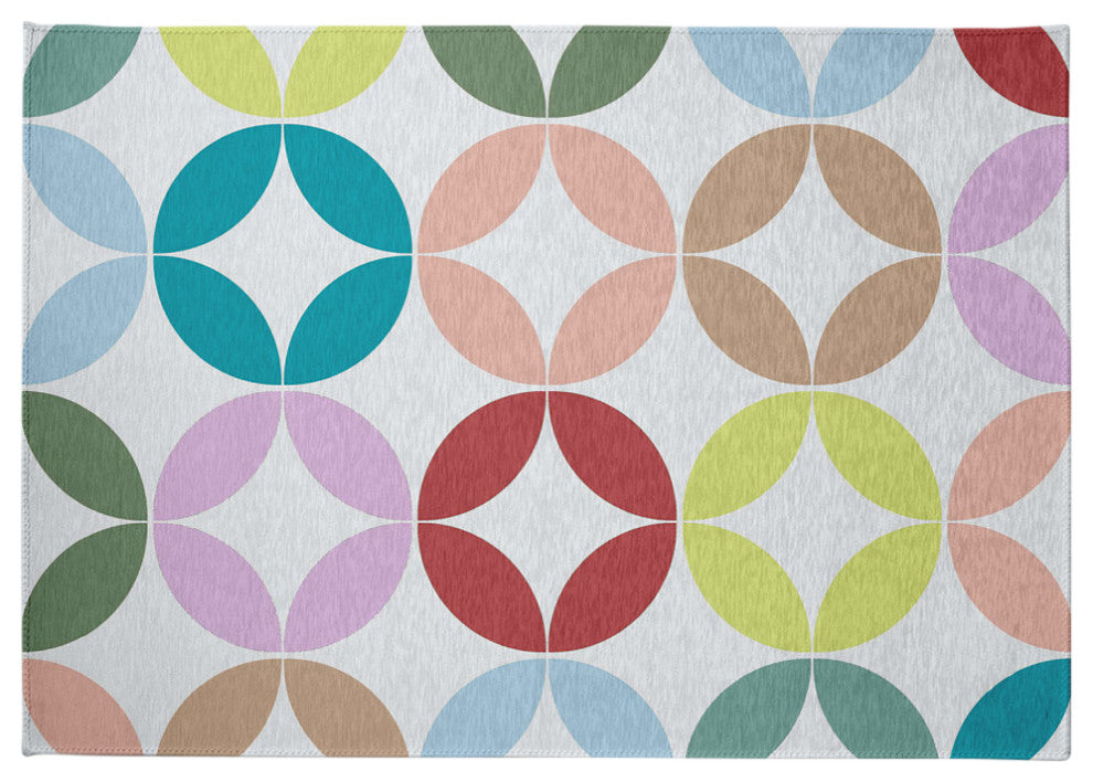 Eye Opener Spring Chenille Rug, Ligonberry Red, 5'x7'