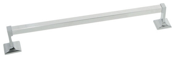 300 Series Wall Mounted Towel Bar, Polished Chrome