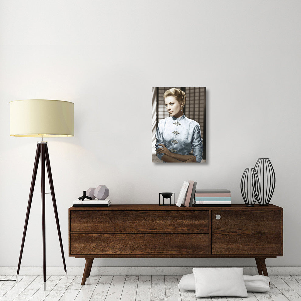 "Grace Kelly" Stretched Canvas Giclee by Hollywood Photo Archive, 22x30"