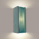 Bubbly Wall Sconce, Teal Crackle and Turquoise, Bulb Type: E12