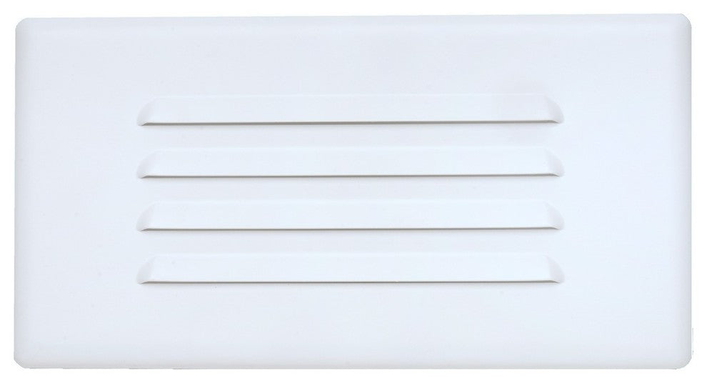 NICOR 15811COVER 10" Louvered Step Light Faceplate Cover