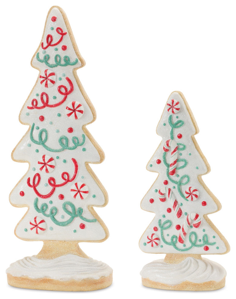 Gingerbread Holiday Tree, 2-Piece Set