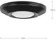 Intrinsic Collection 7" Black Flush Mount LED Adjustable Eyeball Ceiling Fixture