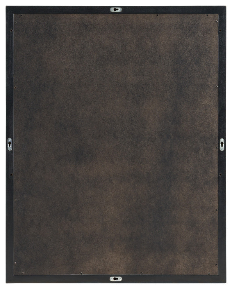 Modrest Fields Modern Black Acacia Mirror
