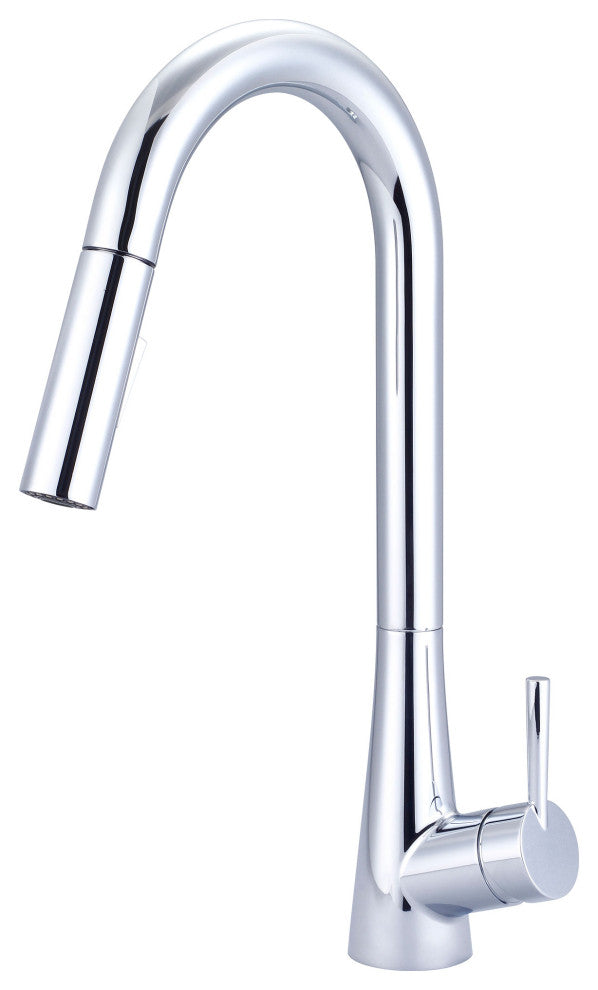 i2 Single Handle Pull-Down Kitchen Faucet, Chrome