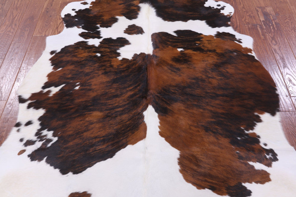 Natural Cowhide Rug 6' 9" X 6' 0" C2191