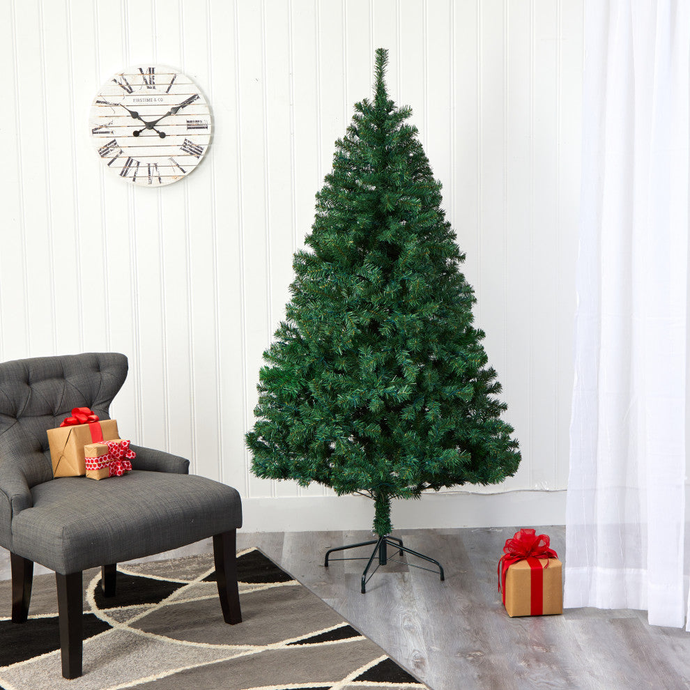 Nearly Natural 6'' Northern Tip Pine Artificial Christmas Tree