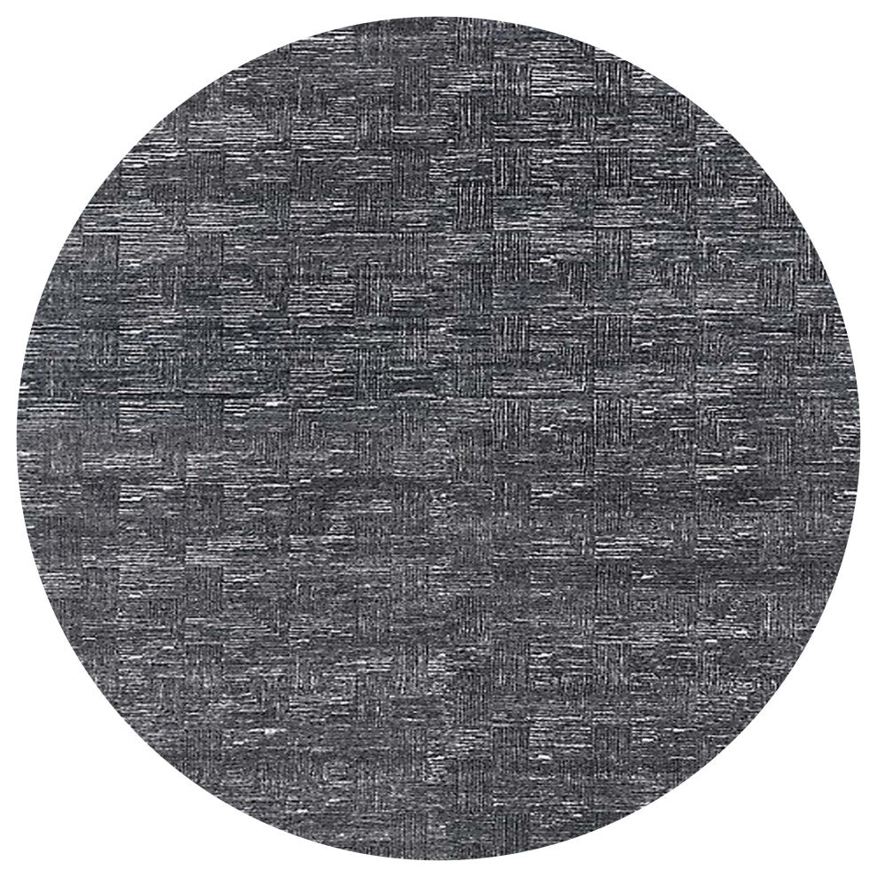 Ahgly Company Indoor Round Mid-Century Modern Area Rugs, 8' Round