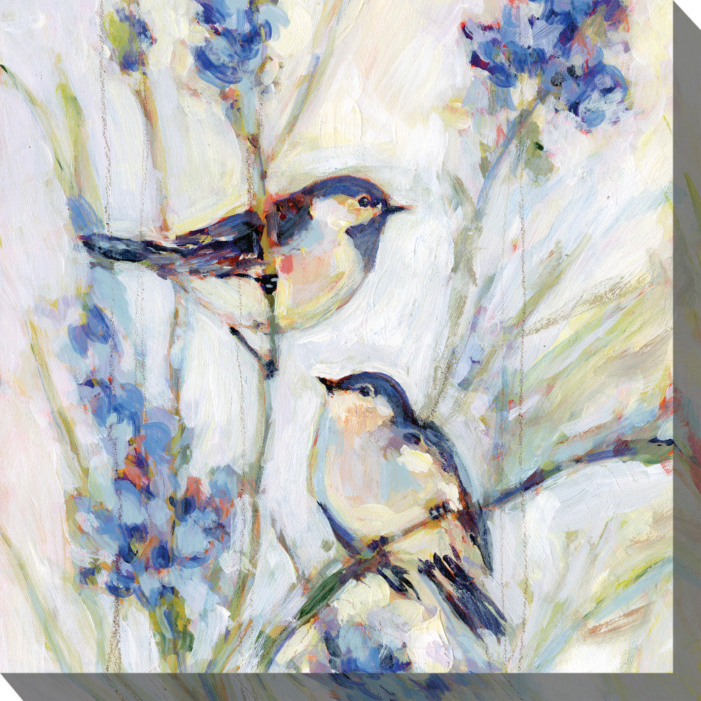 Meadow Blue No 2 Outdoor Art, 24"x24"