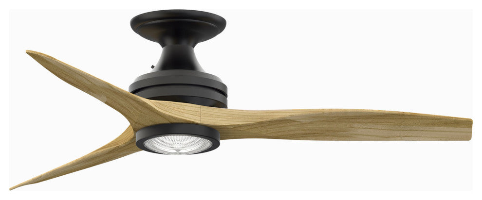 Fanimation Spitfire-KIT-48-LK-F Spitfire 48" 3 Blade Indoor / - Black / Natural