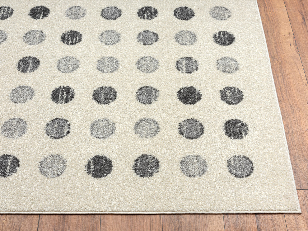 Abani Casa CAS130A Geometric Dot Area Rug