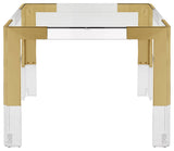 Casper Dining Table, Gold