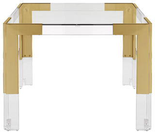 Casper Dining Table, Gold