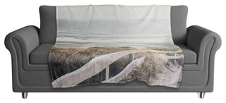 Desat Beach AccePhoto 50x60 Throw Blanket